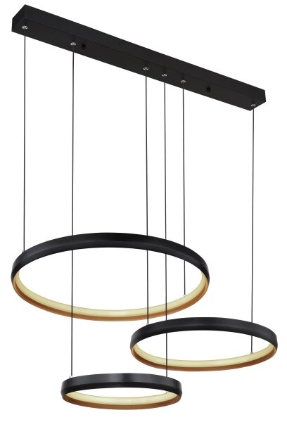Lustră LED dimabilă pe cablu Globo 67193-55H HALLI LED/55W/230V 2700-6500K + telecomandă