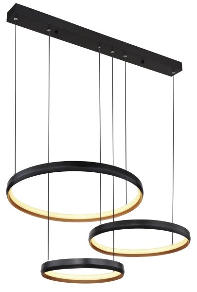 Lustră LED dimabilă pe cablu Globo 67193-55H HALLI LED/55W/230V 2700-6500K + telecomandă