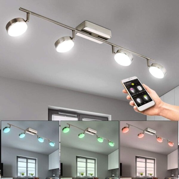 Spot LED RGBW dimabil Eglo 33274 CORROPOLI-C 4xLED/5W/230V