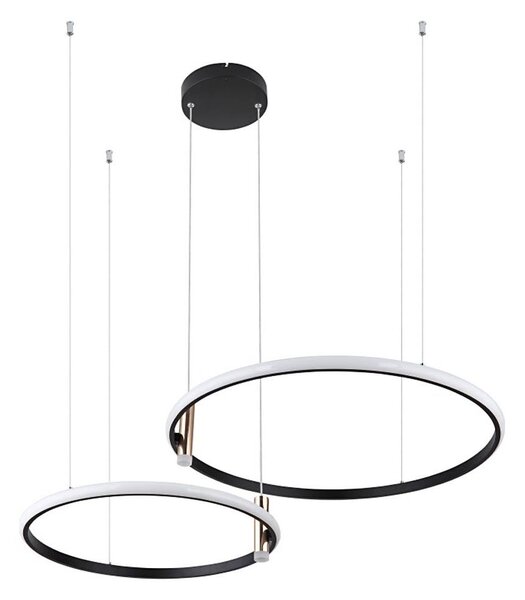 Lustră LED dimabilă pe cablu Globo 67300H COCO LED/55W/230V 2700-6000K + telecomandă