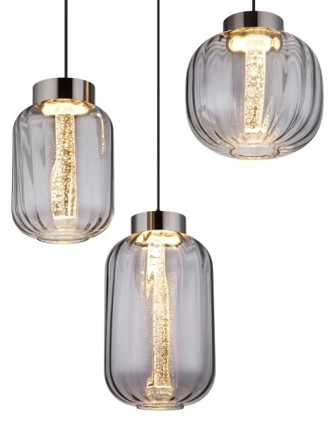 Lustră LED pe cablu Globo 15746-3H FLUORO LED/23W/230V