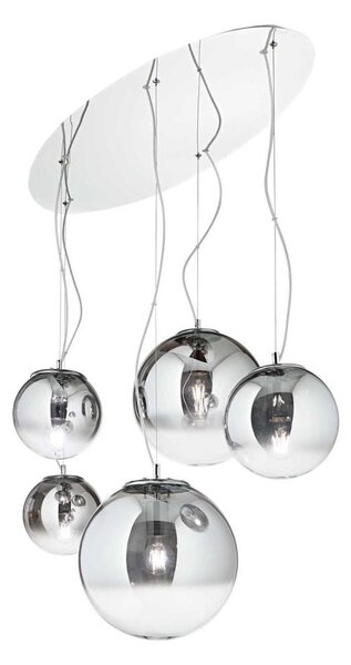 Lustră pe cablu Ideal Lux MAPA FADE 5xE27/60W/230V