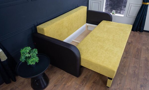 Canapea Extensibilă Corina Bonell Mini, Mustar