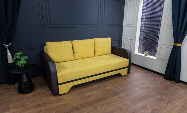 Canapea Extensibilă Corina Bonell Mini, Mustar