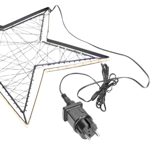 Brilagi - Stea de Crăciun LED pentru exterior, 2,6W/230V IP44 47x45 cm