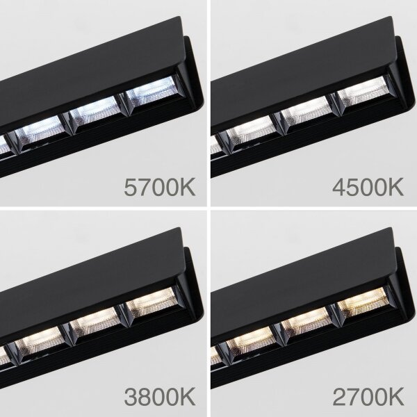 Lustră LED dimabilă pe cablu Orion HL 6-1716/120 TARA LED/44W/230V negru