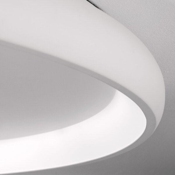 Plafonieră LED dimabilă Orion DL 7-637/81 VENUS LED/85W/230V d. 81 cm alb