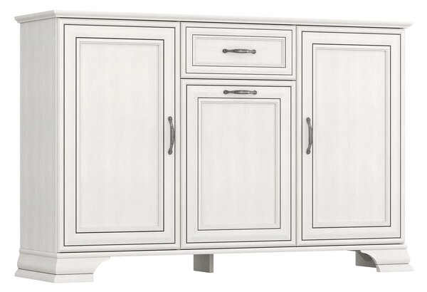 Comoda TIFFANY, crem, PAL, 139x37x90 cm