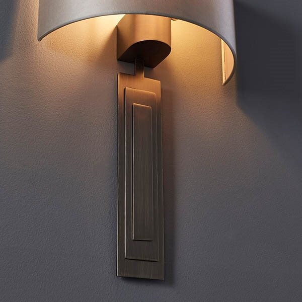 Aplică Endon 95271 CARLTON 1xE27/10W/230V bronz