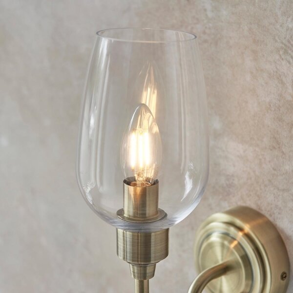 Aplică Endon 107792 STOURTON 1xE14/6W/230V alamă