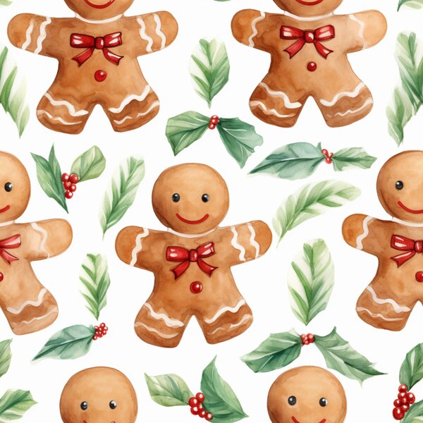 Husa din flanel pentru perna MERRY GINGER 45x45 cm, colorat