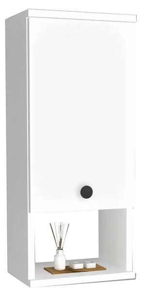 Dulap pentru baie Mis, culoare alb,71 cm