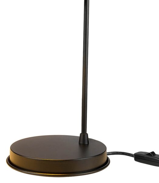 Lampă de masă ONLI ISTANBUL 1xE27/22W/230V 50 cm negru