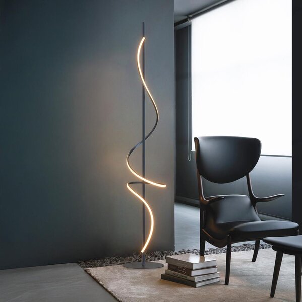 Lampadar LED ONLI TWIST LED/24W/230V 4000K negru
