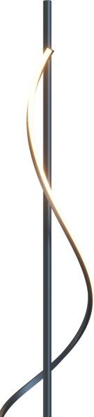 Lampadar LED ONLI TWIST LED/24W/230V 4000K negru