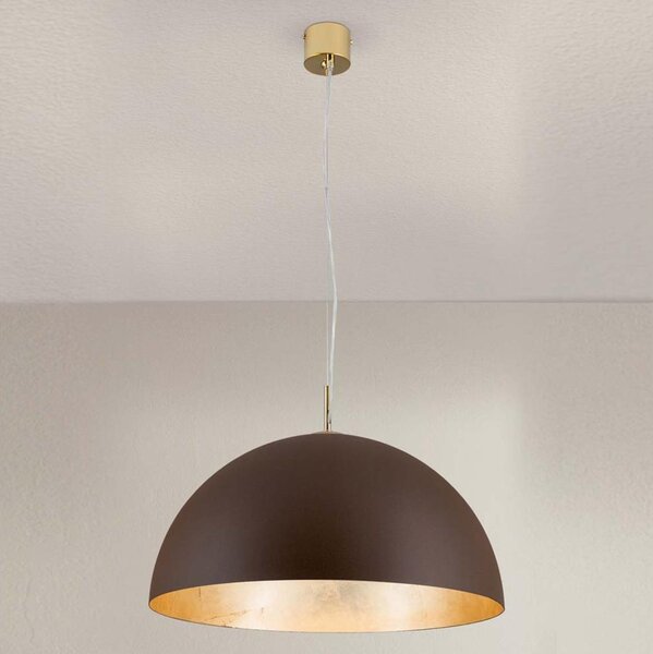 Lustră pe cablu Orion HL 6-1623/1 ELIANO 1xE27/60W/230V d. 50 cm maro/auriu