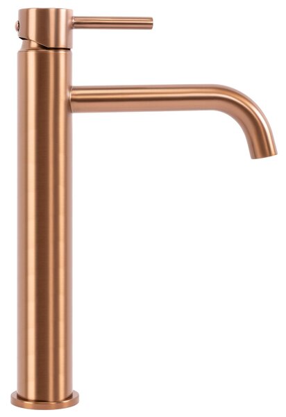 Robinet pentru lavoar Rea Lungo Brush Copper high