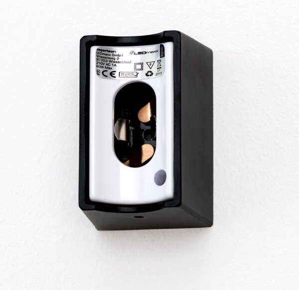 Aplică LED Orion Soff 3-484 VISAGIST 1xS14d/8W/230V negru