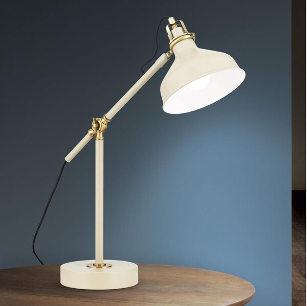Lampă de masă Orion LA 4-1222/1 SCHILLER 1xE27/40W/230V crem/bronz