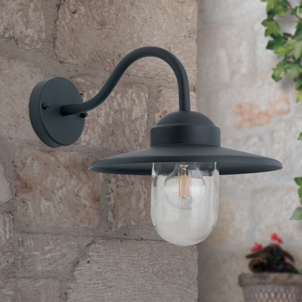 Orion AL 11-1313 - Aplica de perete pentru exterior EDWARD, 1xE27/60W/230V, IP44, antracit