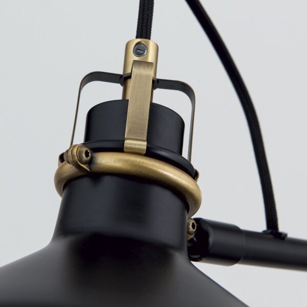 Lampadar Orion Dimmable 12-1192/1 SCHILLER 1xE27/40W/230V negru/bronz