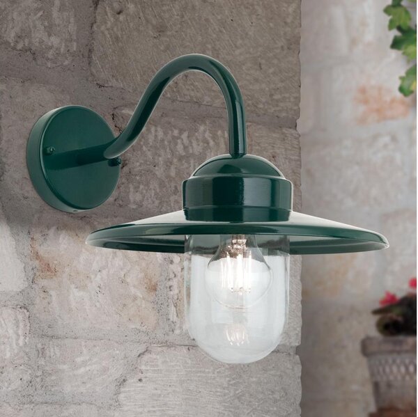 Lampă de perete de exterior Orion AL 11-1313 EDWARD 1xE27/60W/230V IP44 verde