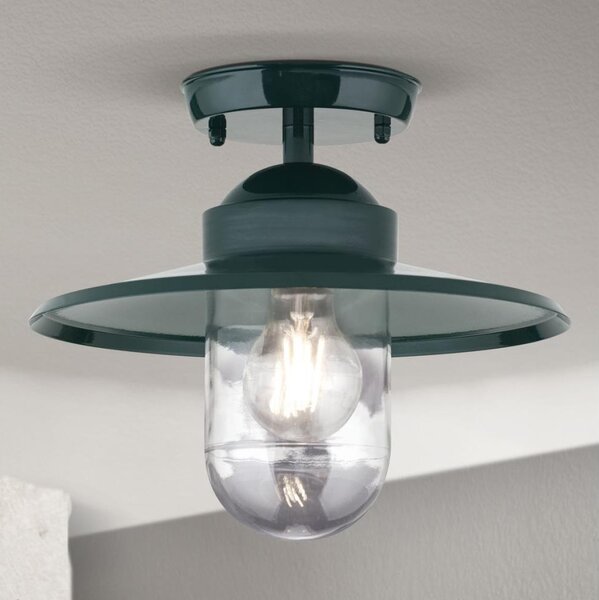 Lustră aplicată de exterior Orion AL 11-1317 EDWARD 1xE27/60W/230V IP44 verde