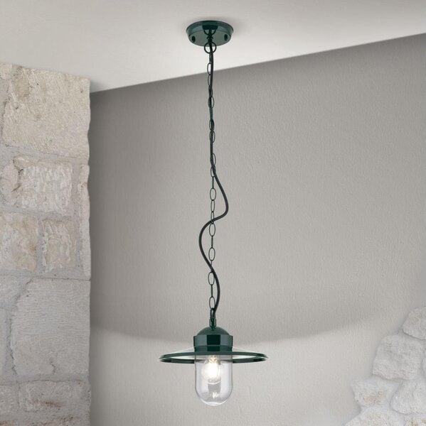 Pendul de exterior Orion AL 11-1318 EDWARD 1xE27/60W/230V IP44 verde