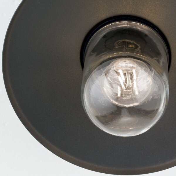 Orion AL 11-1317 - Plafonieră aplicată de exterior EDWARD 1xE27/60W/230V IP44 antracit