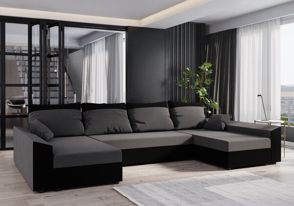Colțar în formă de U Paragon U (Gri + Negru). 1057395