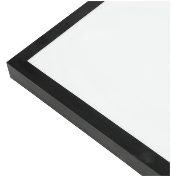 Panou LED aplicat BRISBANE LED/36W/230V 4000K 59,5x59,5 cm negru