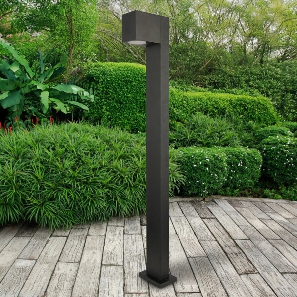 Lampă de exterior BOSTON 1xGU10/10W/230V 80 cm IP54 negru