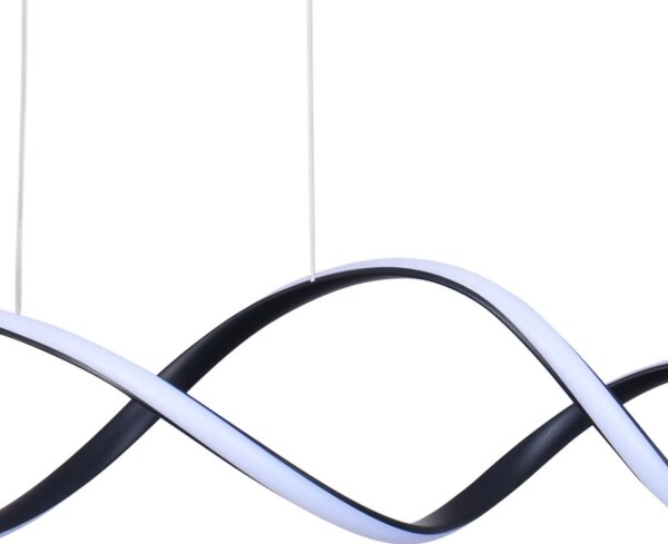 Lustră LED pe cablu INFINITO LED/34W/230V negru