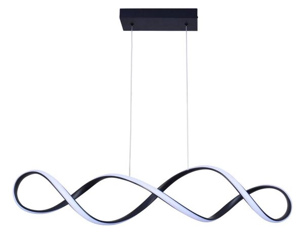 Lustră LED pe cablu INFINITO LED/34W/230V negru