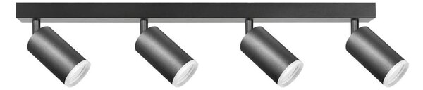 Spot LONDON 4xGU10/10W/230V negru