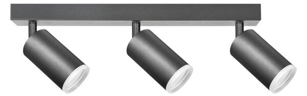 Spot LONDON 3xGU10/10W/230V negru