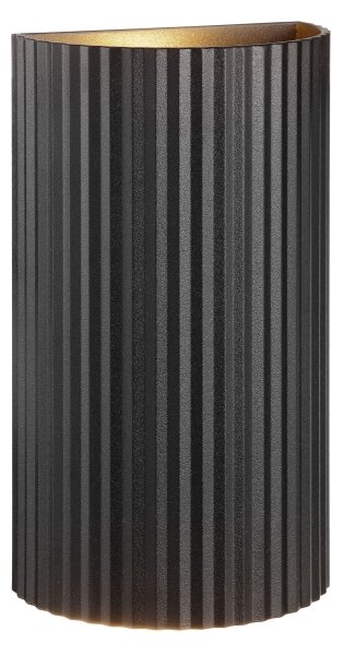 Aplică Brilliant UNDULA 2xGU10/10W/230V negru