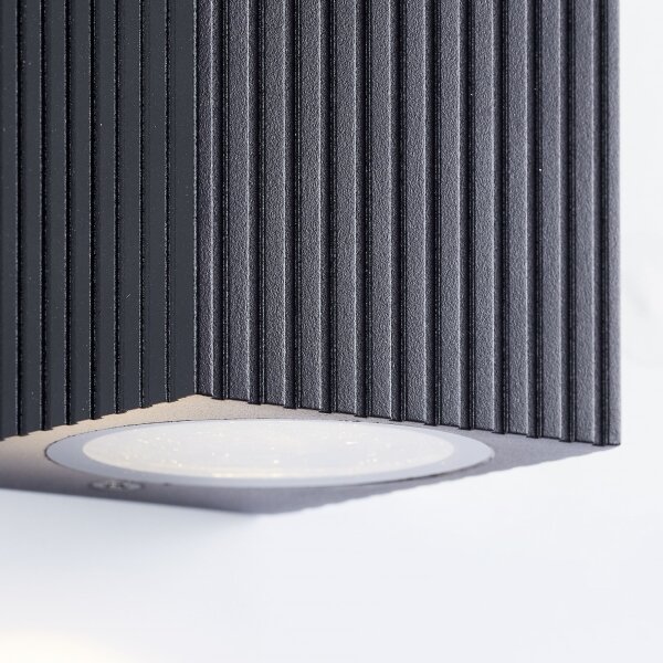 Aplică de exterior Brilliant JELANI 2xGU10/10W/230V IP44 negru