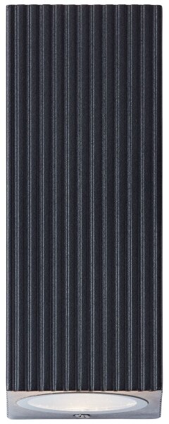 Aplică de exterior Brilliant JELANI 2xGU10/10W/230V IP44 negru