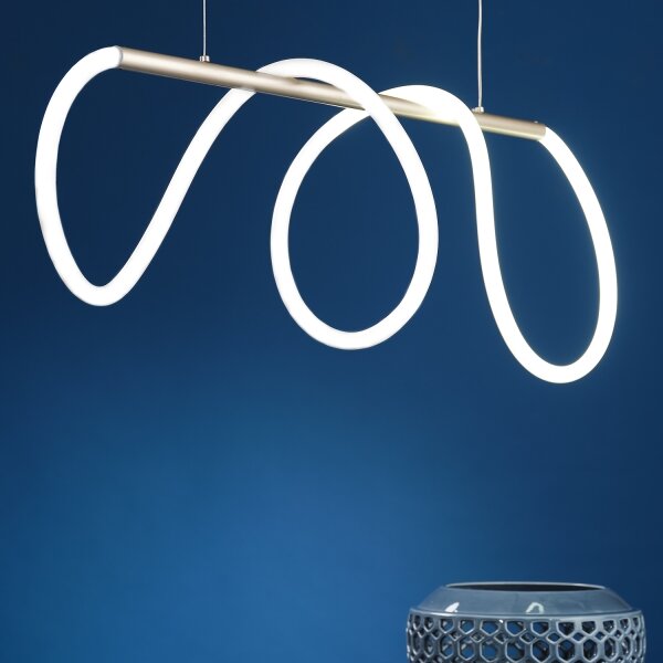Lustră LED pe cablu ONLI AMANDA LED/40W/230V 4500K crom mat