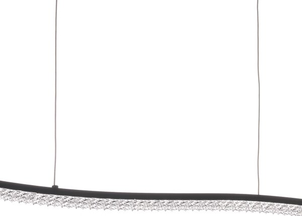 Lustră LED pe cablu ONLI ONDA LED/30W/230V 4000K negru