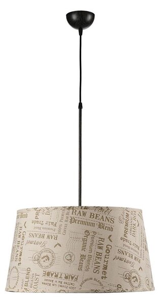 Lustră pe cablu ONLI MAIDA 1xE27/15W/230V d. 50 cm maro