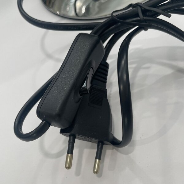 Lampă de masă ONLI BRUCE 1xE27/15W/230V 40 cm crom mat
