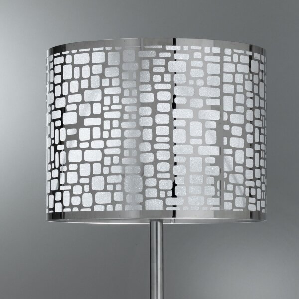 Lampă de masă ONLI BRUCE 1xE27/15W/230V 52 cm crom mat