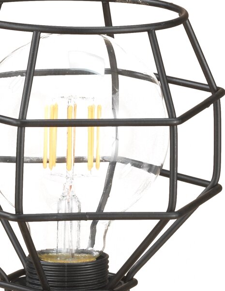 Lampă de masă ONLI SPIDER 1xE27/15W/230V 23 cm negru/maro