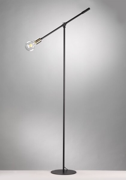 Lampadar ONLI ASTE 1xE27/15W/230V negru/auriu