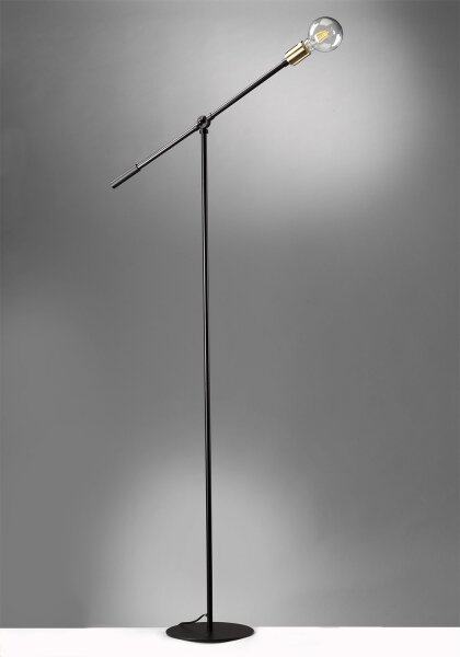 Lampadar ONLI ASTE 1xE27/15W/230V negru/auriu
