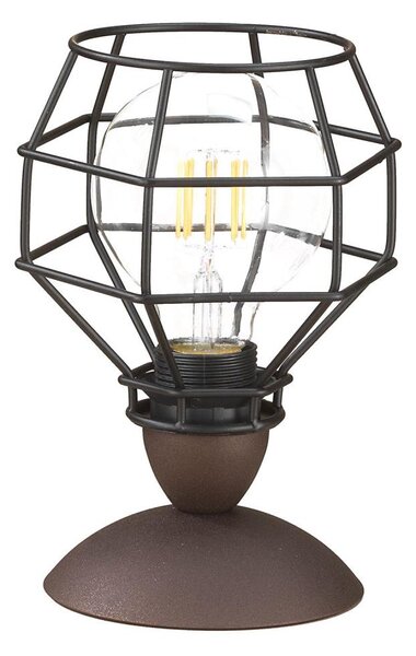 Lampă de masă ONLI SPIDER 1xE27/15W/230V 23 cm negru/maro
