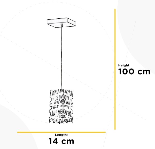 Lustră pe cablu ONLI FORESTA 1xE27/15W/230V negru