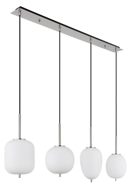 Lustră pe cablu Globo 15345-4NO BLACKY I 4xE14/40W/230V